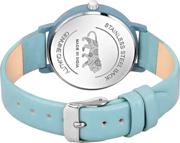 Blue_Genuine_Leather_Quartz_Analog_Watch_For_Girls