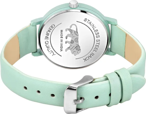 Blue_Genuine_Leather_Quartz_Analog_Watch_For_Girls