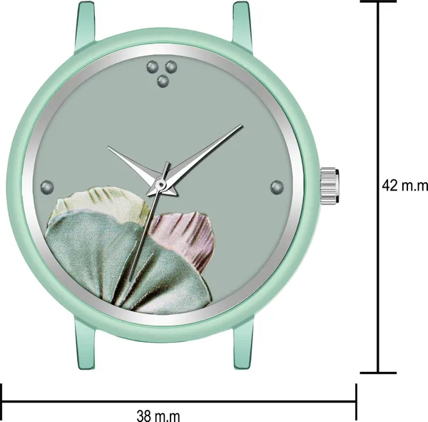 Blue_Genuine_Leather_Quartz_Analog_Watch_For_Girls