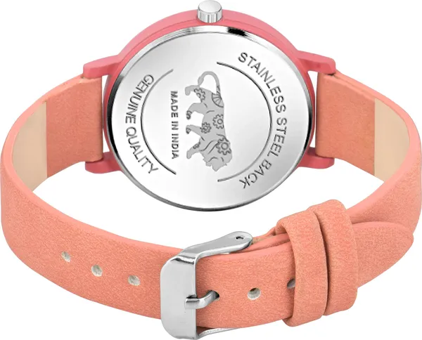 Peach_Genuine_Leather_Quartz_Analog_Watch_For_Girls