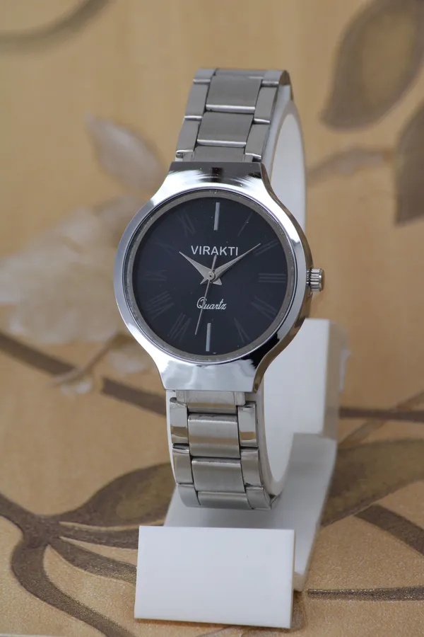 Silver_Stainless_Steel_Quartz_Analog_Watch_For_Girls