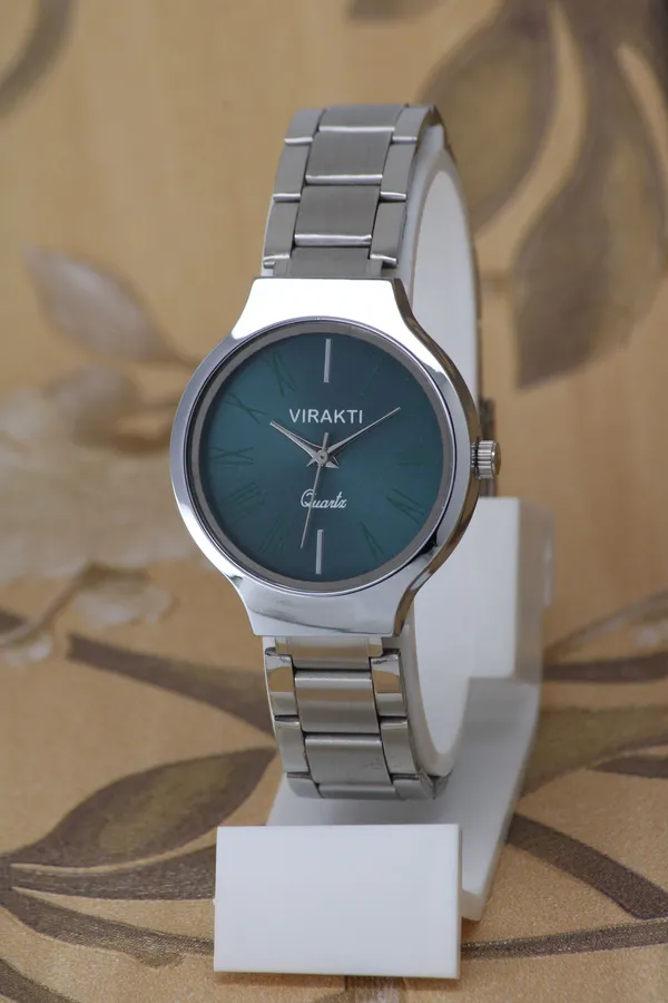Silver_Stainless_Steel_Quartz_Analog_Watch_For_Girls