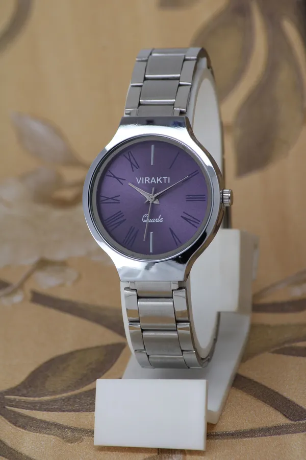 Silver_Stainless_Steel_Quartz_Analog_Watch_For_Girls
