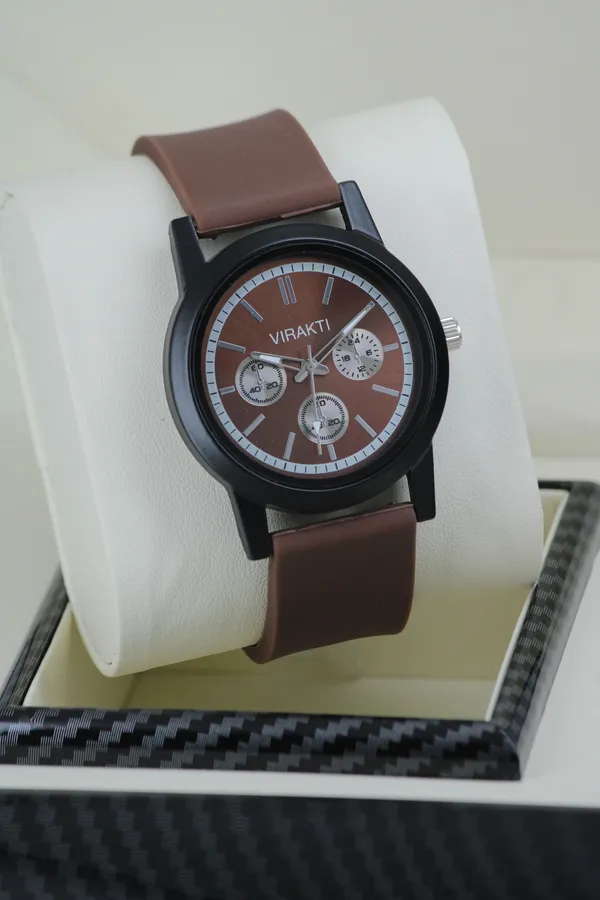 Brown_Silicone_Quartz_Analog_Watch_For_Boys