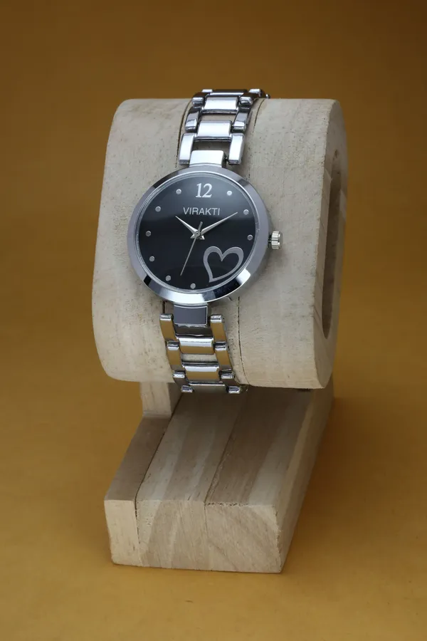 Silver_Metal_Quartz_Analog_Watch_For_Girls