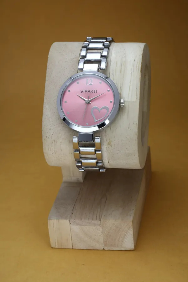 Silver_Metal_Quartz_Analog_Watch_For_Girls