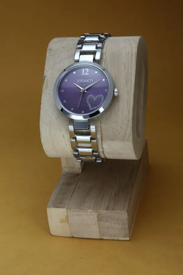 Silver_Metal_Quartz_Analog_Watch_For_Girls