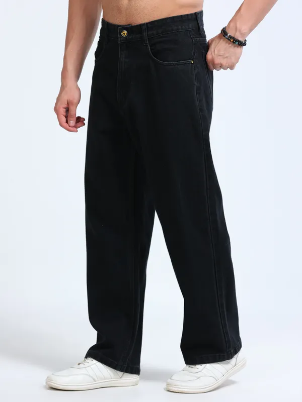 Black_Denim_relaxed_Baggy_loose_fit_Jeans_for_Men