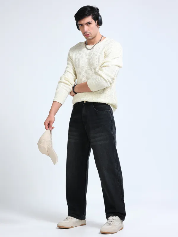 Black_Denim_relaxed_baggy_loose_Fit_Jeans_for_Men