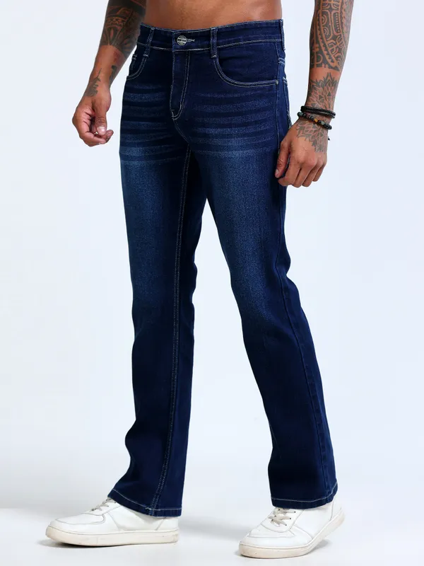 Men's_Blue_shade_Bootcut_Jeans