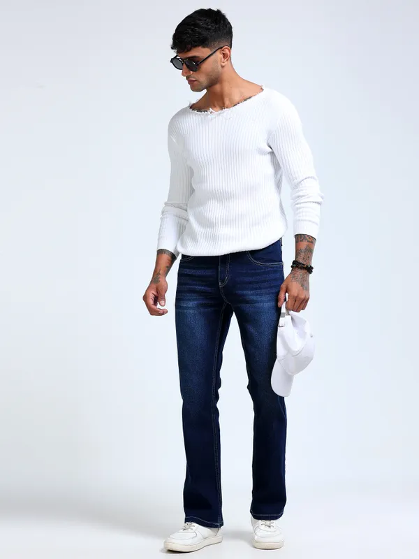 Men's_Blue_shade_Bootcut_Jeans