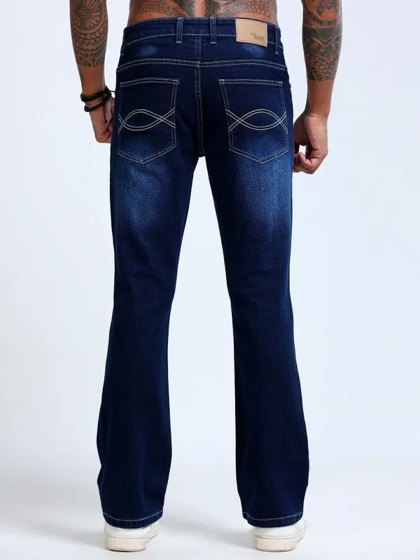 Men's_Blue_shade_Bootcut_Jeans