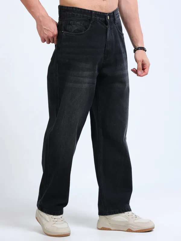 Black_Denim_relaxed_baggy_loose_Fit_Jeans_for_Men