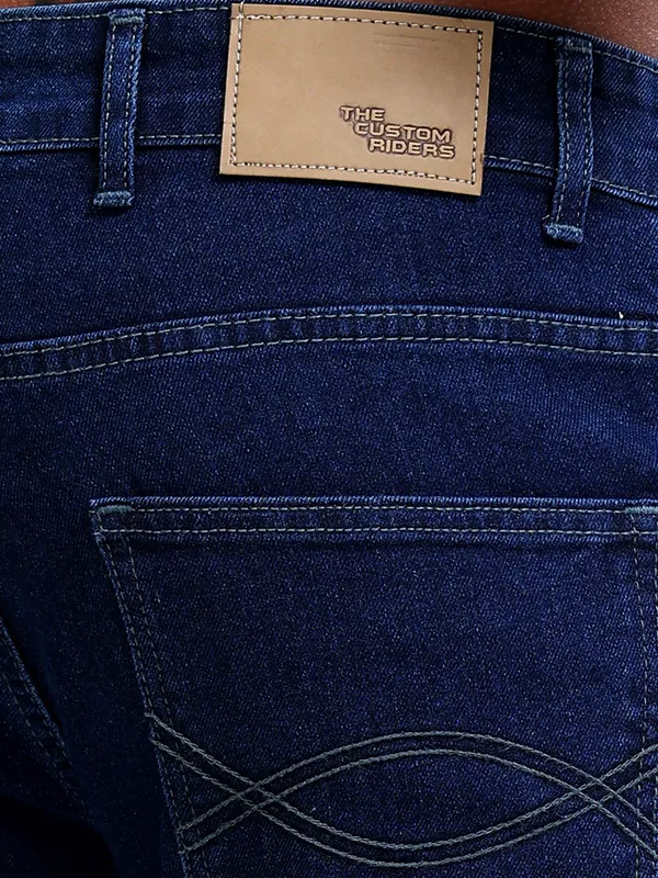 Dark_Navy_Blue_Bootcut_Jeans_With_Contrast_Stitching