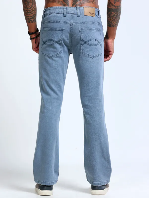 Men's_lightGrey_Bootcut_Jeans