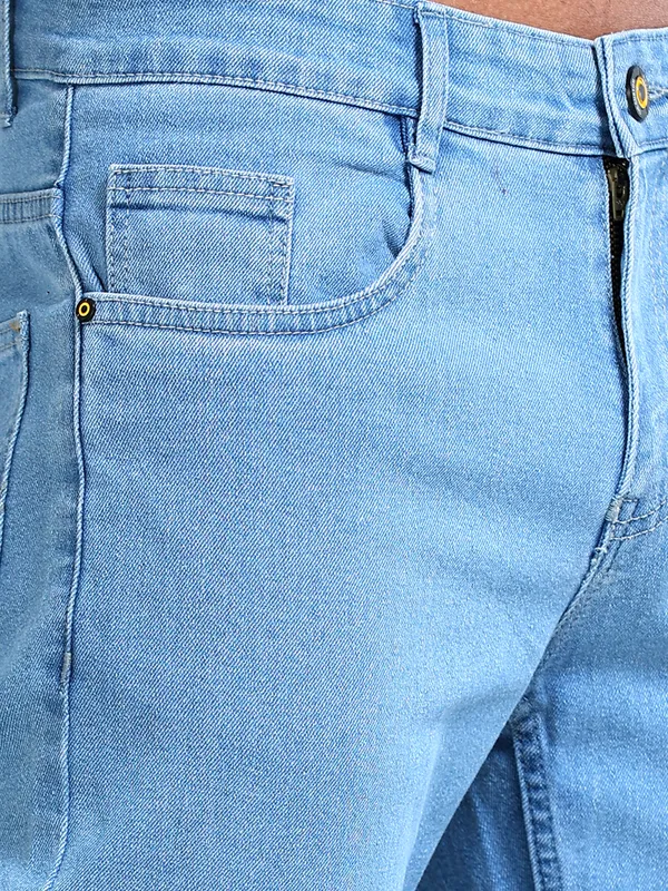 Light_Blue_Bootcut_Jeans_For_Men