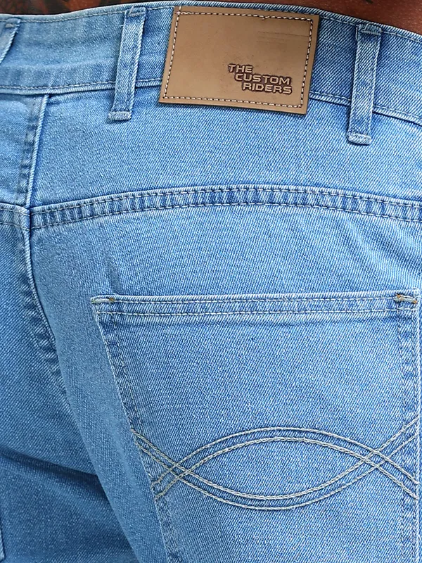 Light_Blue_Bootcut_Jeans_For_Men