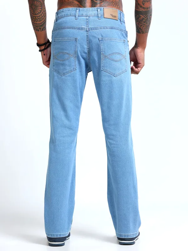 Light_Blue_Bootcut_Jeans_For_Men