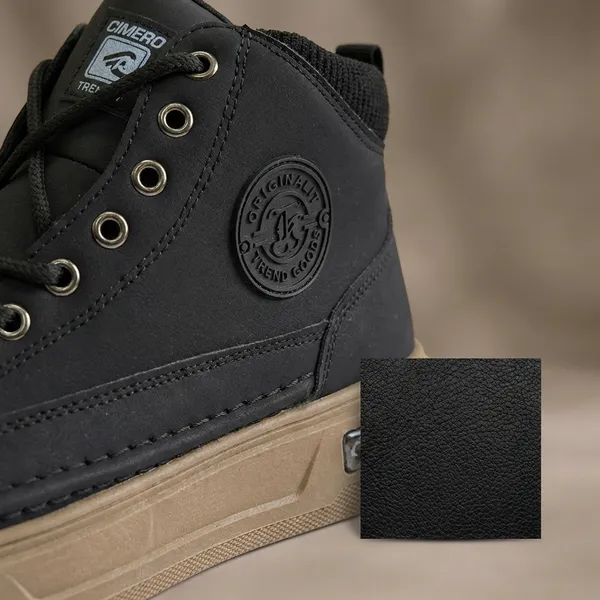 Black_High_Ankle_Sneakers_For_Men