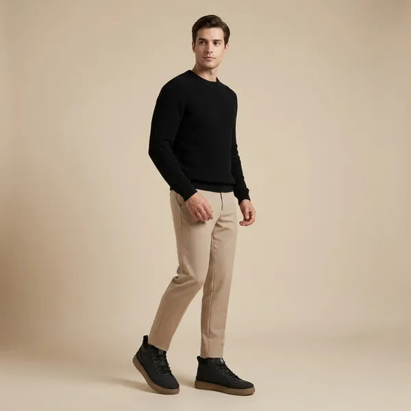 Black_High_Ankle_Sneakers_For_Men