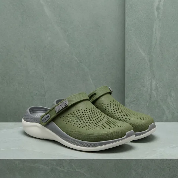 Olive_Green_Literide_Clogs_For_Men