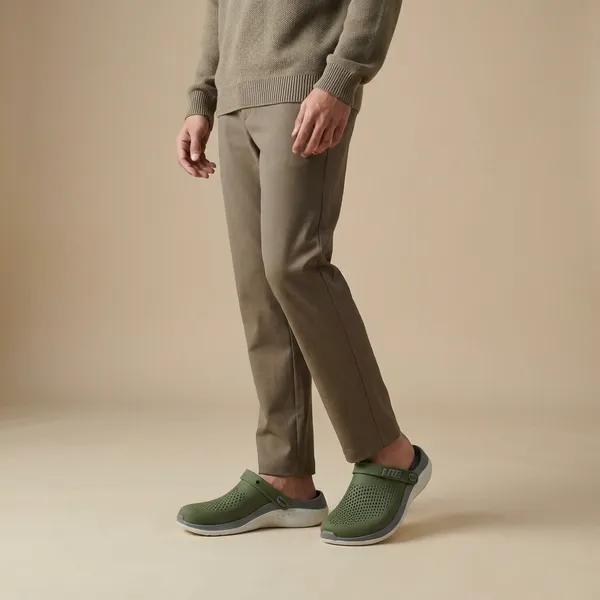 Olive_Green_Literide_Clogs_For_Men