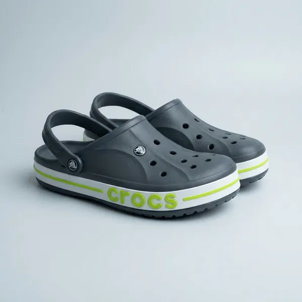 Green_And_Grey_Classic_Clogs_For_Men