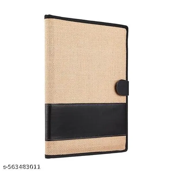 Transparent_A_4_200_Micron_Sheet_Protectors_Pack_Of_50_And_Black_Jute_Magnetic_Clip_File_Combo_Pack