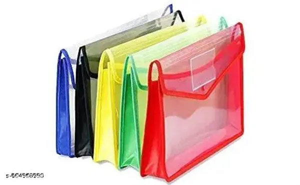 Multicolor_Transparent_Plastic_Document_File_Bags_With_Secure_Closure_For_Office_School_Use_Set_Of_5
