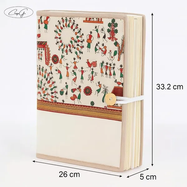 Multicolor_Printed_Fabric_Jute_A_4_Document_File_Folder_With_Pen_Holder_For_Certificates_Conference_Office_Use