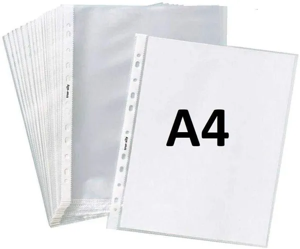 Multicolor_Transparent_Poly_Plastic_A_4_Document_File_Folder_With_Snap_Button_Closure_Waterproof_Organizer_Set_Of_5