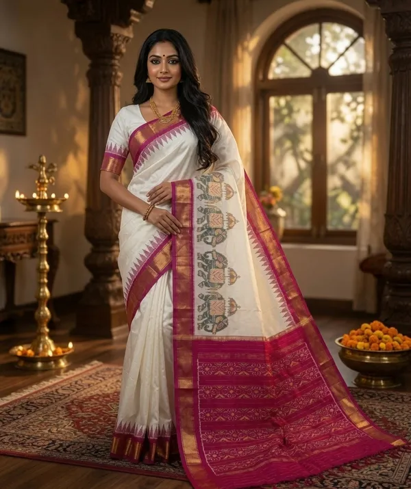 Pochampally_Festive_Dola_Silk_Saree_|_With_Blouse_Piece