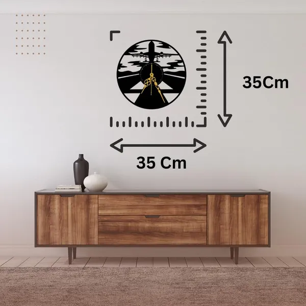 Black_Skyward_Flight_Black_Metal_Airplane_Wall_Clock_A_Journey_Through_Time_Modern_Home_Decor_For_Bedroom_Living_Room