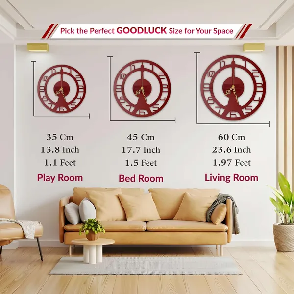 Wine_Red_Paris_Tower_Wall_Clock_Metal_Built_Ultra_High_Gloss_Finish_Silent_Non_Ticking_Clock_For_Living_Room_Bedroom_Modern_Metal_Wall_Decor