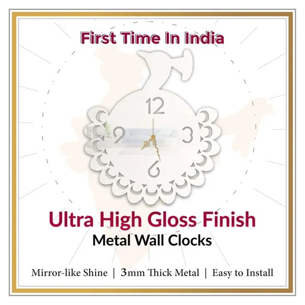 White_Elegant_Peacock_Wall_Clock_Metal_Built_Ultra_High_Gloss_Silent_Non_Ticking_Movement_Modern_Wall_Decor_Living_Room_Bedroom_Office