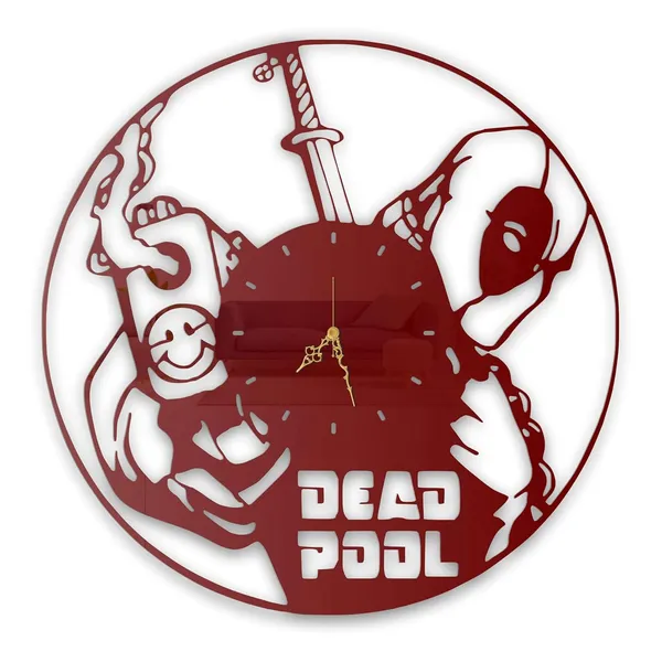 Wine_Red_Red_Mask_Warrior_Wall_Clock_Metal_Art_Silent_Non_Ticking_Modern_Character_Theme_Wall_Decor_For_Living_Room_Bedroom
