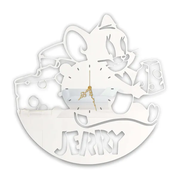 White_Cheese_Lover_Mouse_Wall_Clock_Metal_Built_Ultra_High_Gloss_Silent_Non_Ticking_Movement_Cartoon_Wall_Decor_Kids_Room_Living_Room_Play_Area