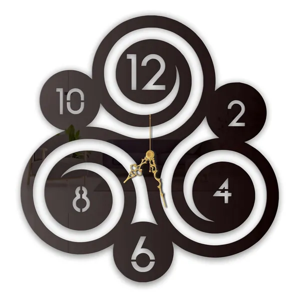 Black_Swirl_Fusion_Wall_Clock_Metal_Built_Ultra_High_Gloss_Metal_Wall_Clock_Silent_Non_Ticking_Movement_Modern_Wall_Decor_For_Living_Room_Bedroom