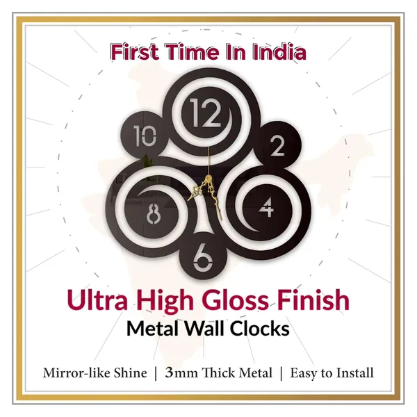 Black_Swirl_Fusion_Wall_Clock_Metal_Built_Ultra_High_Gloss_Metal_Wall_Clock_Silent_Non_Ticking_Movement_Modern_Wall_Decor_For_Living_Room_Bedroom