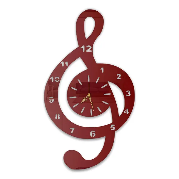 Wine_Red_Musical_Clef_Wall_Clock_Metal_Built_Ultra_High_Gloss_Silent_Non_Ticking_Movement_Music_Wall_Decor_Living_Room_Bedroom_Studio