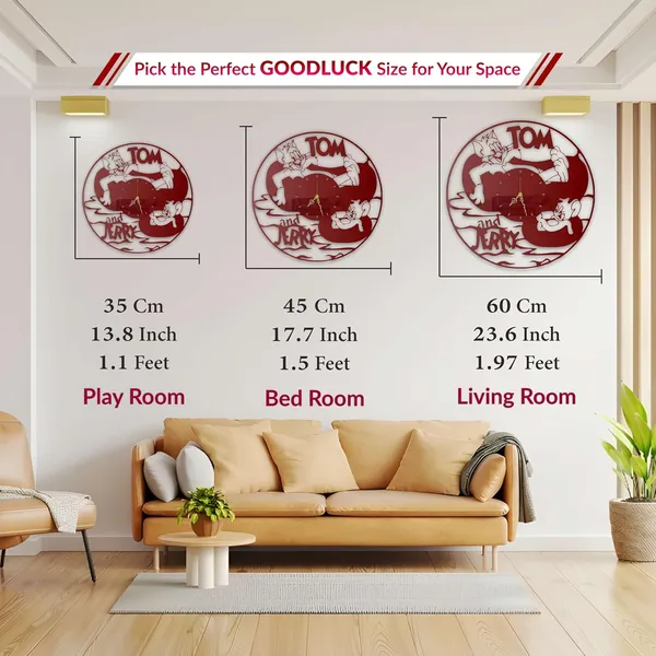 Wine_Red_Cat_Mouse_Duo_Wall_Clock_Metal_Built_Ultra_High_Gloss_Silent_Non_Ticking_Movement_Cartoon_Wall_Decor_Living_Room_Bedroom_Kids_Room