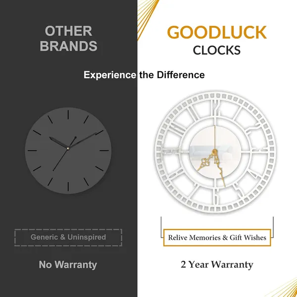 White_Open_Frame_Roman_Wall_Clock_Metal_Built_Ultra_High_Gloss_Silent_Non_Ticking_Movement_Vintage_Wall_Decor_Living_Room_Bedroom_Office