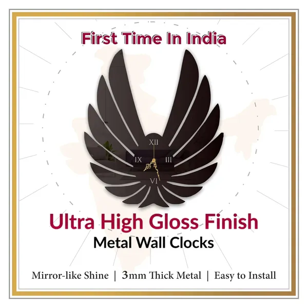 Black_Royal_Wings_Wall_Clock_Metal_Built_Ultra_High_Gloss_Metal_Wall_Clock_Silent_Non_Ticking_Movement_Modern_Wall_Decor_For_Living_Room_Bedroom