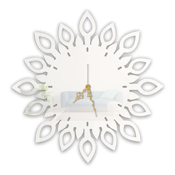 White_Lotus_Burst_Wall_Clock_Metal_Built_Ultra_High_Gloss_Metal_Wall_Clock_Silent_Non_Ticking_Movement_Modern_Wall_Decor_For_Living_Room_Bedroom