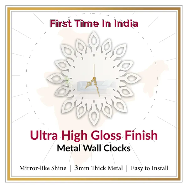 White_Lotus_Burst_Wall_Clock_Metal_Built_Ultra_High_Gloss_Metal_Wall_Clock_Silent_Non_Ticking_Movement_Modern_Wall_Decor_For_Living_Room_Bedroom