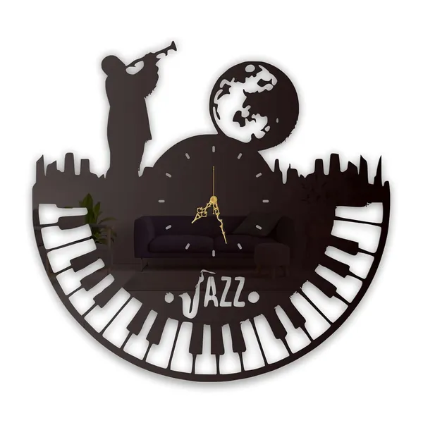 Black_Jazz_Night_Wall_Clock_Metal_Built_Ultra_High_Gloss_Silent_Non_Ticking_Movement_Music_Wall_Decor_Living_Room_Studio_Bedroom