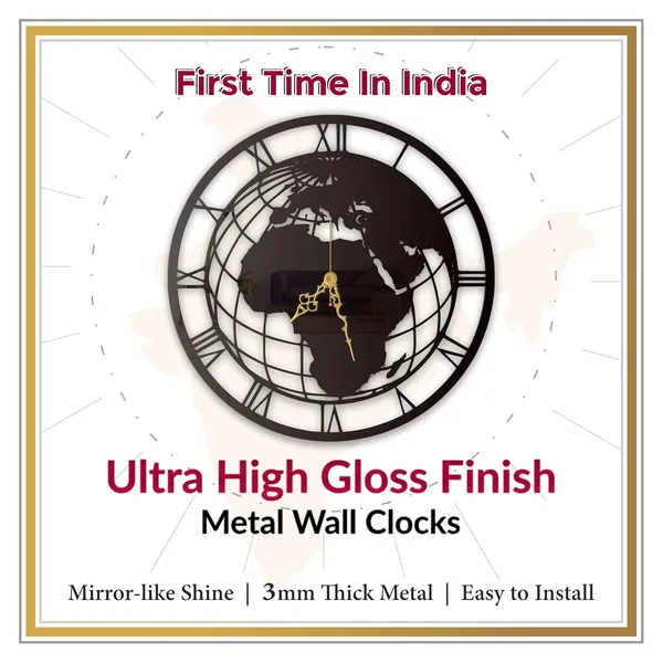 Black_World_Globe_Wall_Clock_Metal_Built_Ultra_High_Gloss_Silent_Non_Ticking_Movement_Modern_Wall_Decor_Living_Room_Office_Study_Room