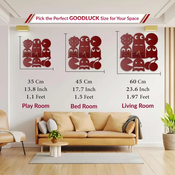Wine_Red_Retro_Maze_Hero_Wall_Clock_Metal_Built_Ultra_High_Gloss_Metal_Wall_Clock_Silent_Non_Ticking_Movement_Fun_Wall_Decor_For_Living_Room_Bedroom