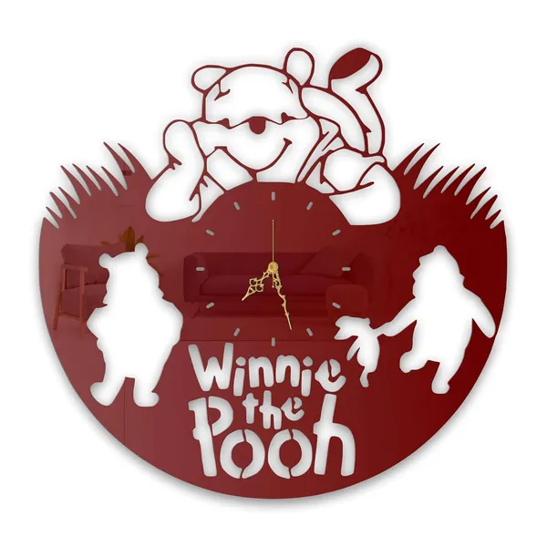 Wine_Red_Honey_Bear_Forest_Clock_Cute_Bear_Theme_Metal_Wall_Decor_Nursery_Living_Room_Silent_Wall_Clock_Metal_Art
