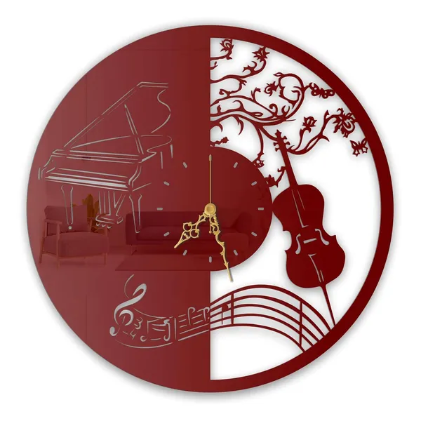 Wine_Red_Piano_Violin_Music_Theme_Clock_Metal_Silent_Sweep_Movement_Artistic_Musical_Wall_Decor_For_Living_Room_Studio